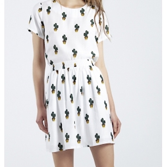 ❤️ - {compania fantastica} Adorable Babydoll Cactus Dress 🌵 - Picture 2 of 6